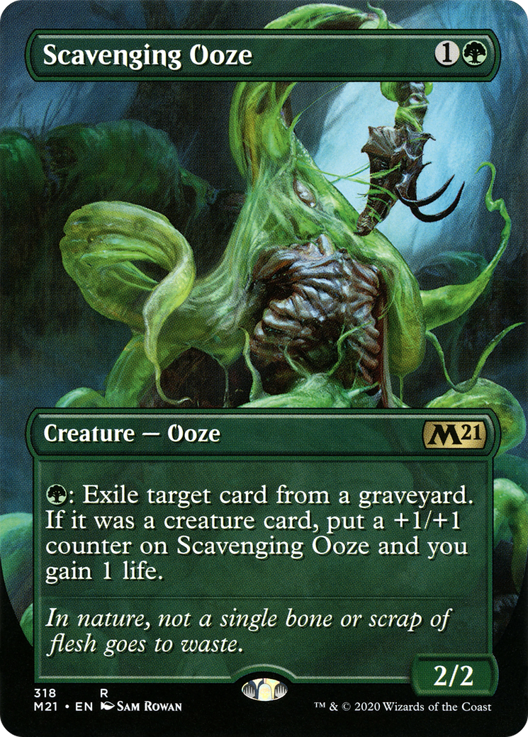 Scavenging Ooze - Borderless [M21-318]