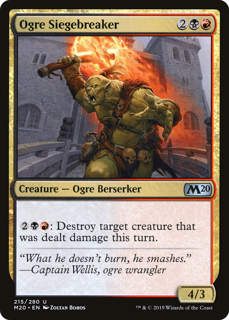 Ogre Siegebreaker [M20-215]