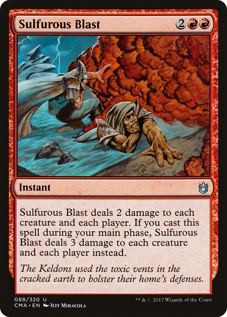 Sulfurous Blast [CMA-88]