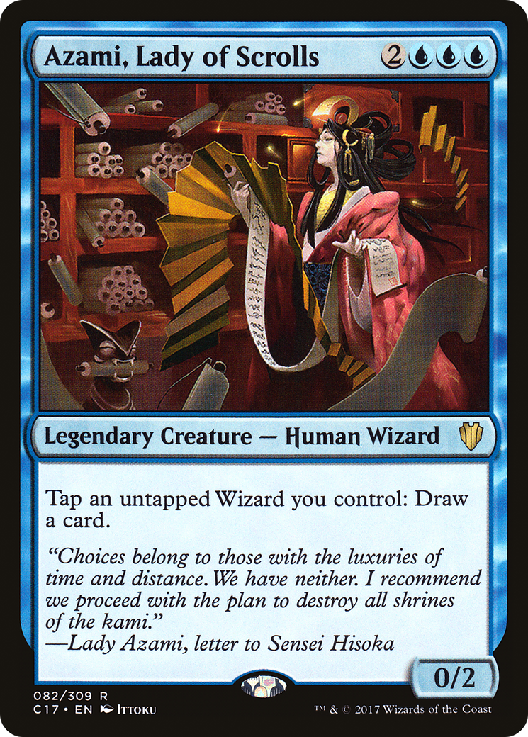 Azami, Lady of Scrolls [C17-82]