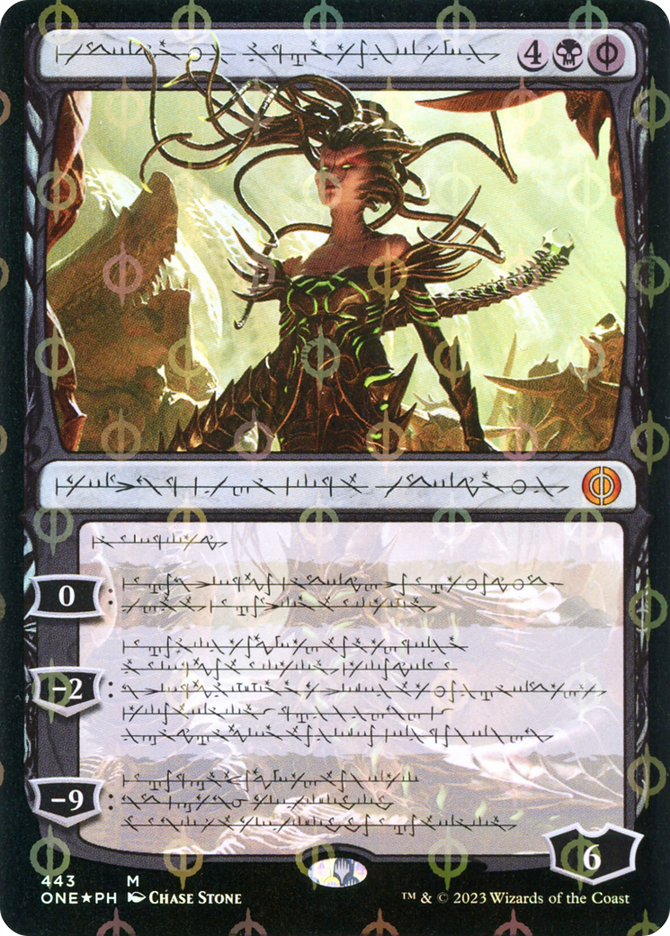 Vraska, Betrayal's Sting - Showcase - Compleat Foil [ONE-443]