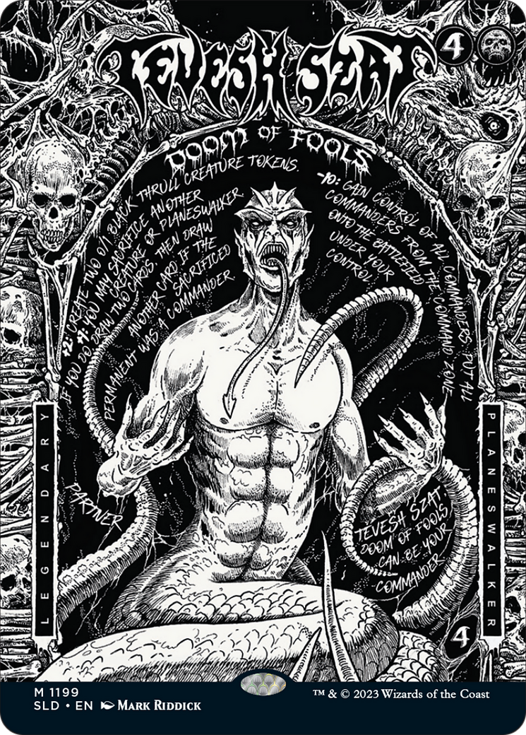 Tevesh Szat, Doom of Fools - Full Art [SLD-1199]