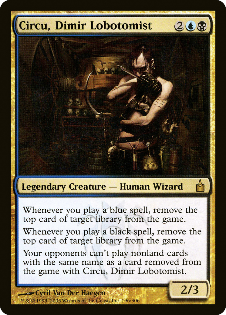 Circu, Dimir Lobotomist [RAV-196]