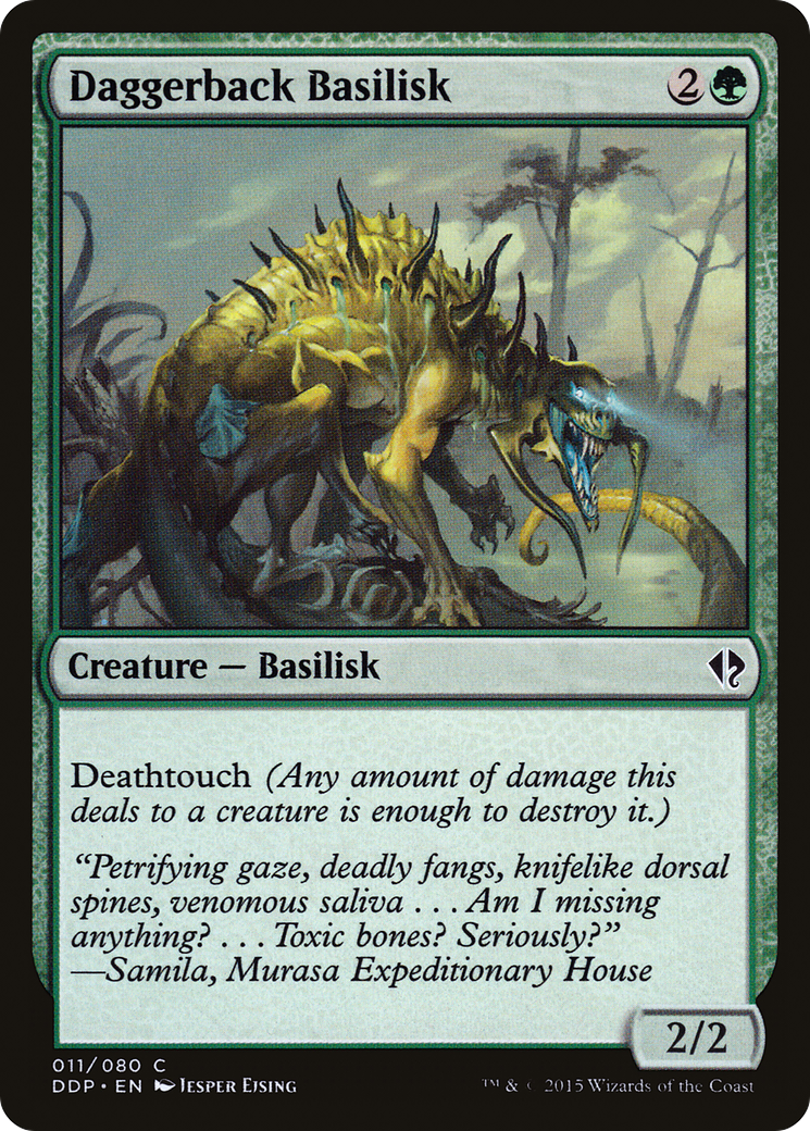 Daggerback Basilisk [DDP-11]