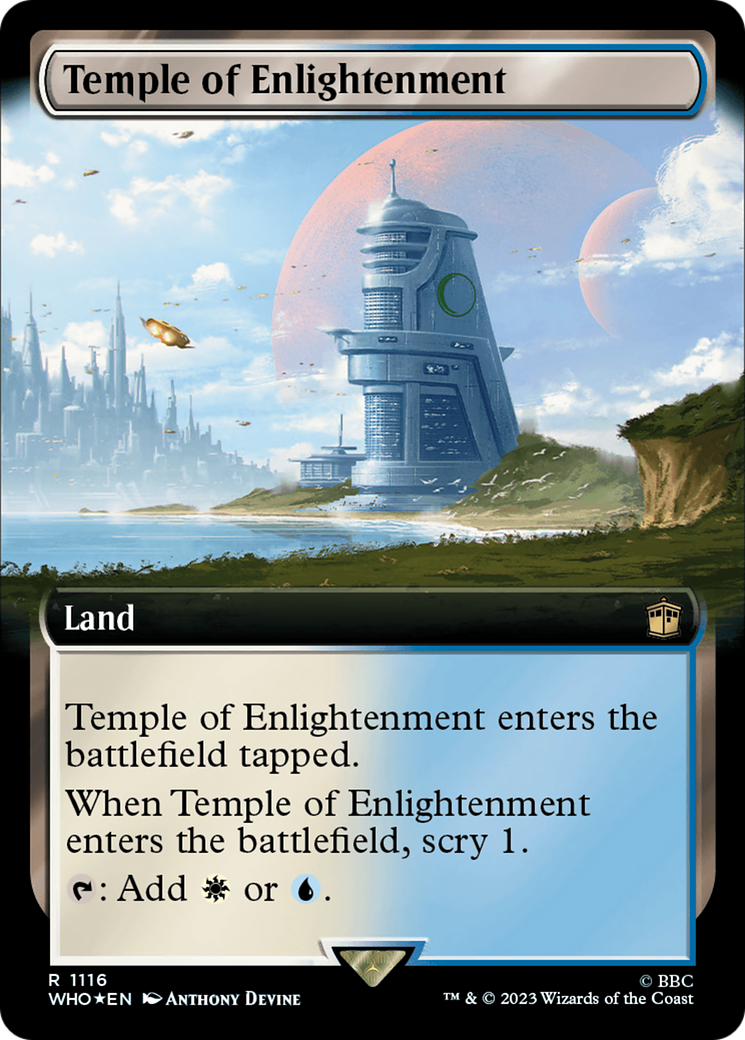 Temple of Enlightenment - Extended Art - Surge Foil [WHO-1116]