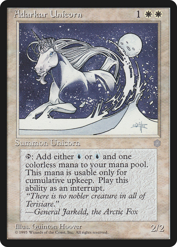 Adarkar Unicorn [ICE-1]