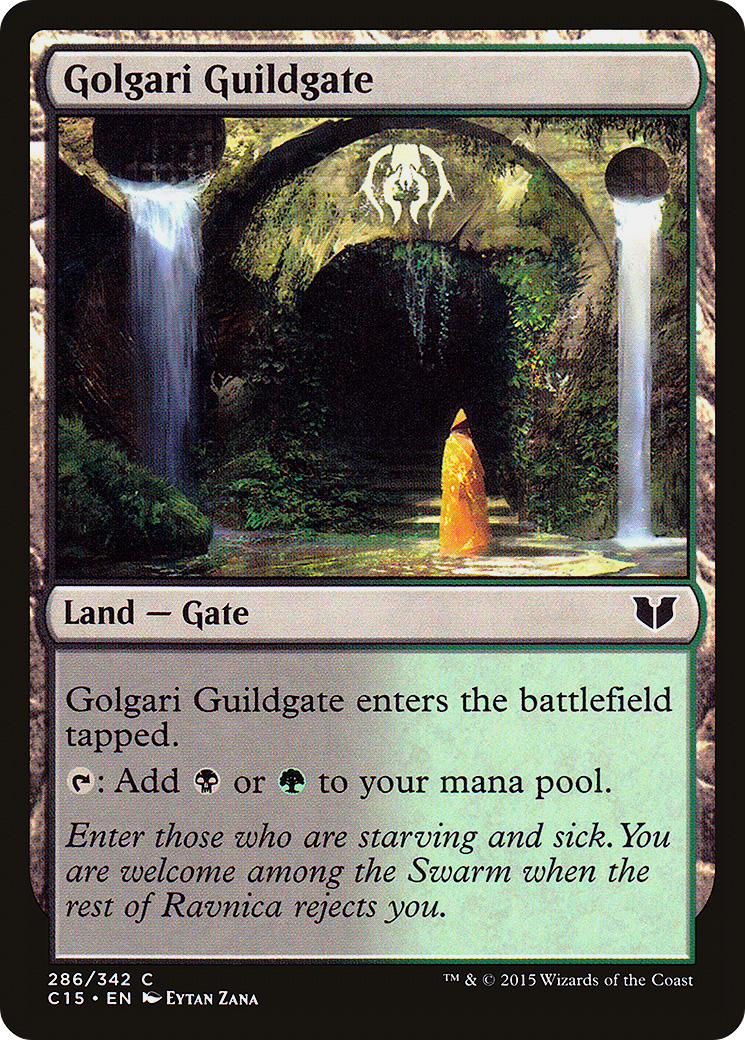 Golgari Guildgate [C15-286]