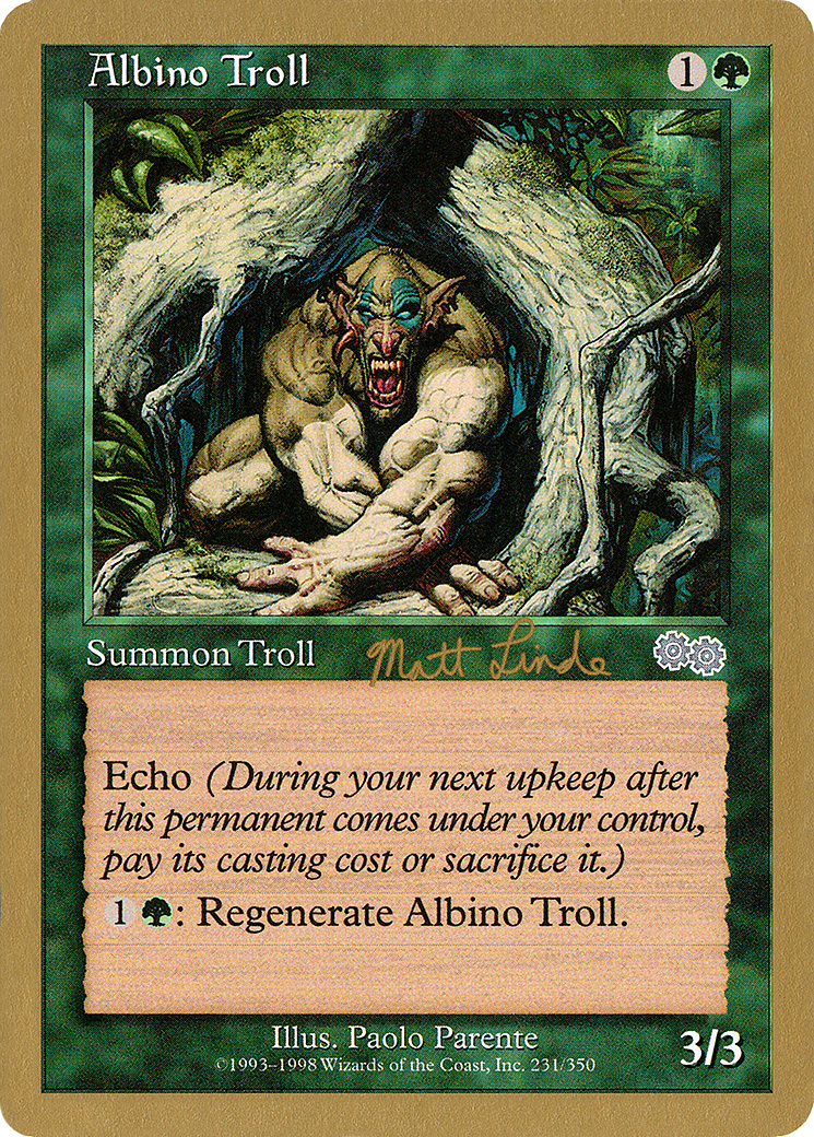 Albino Troll [WC99-ml231]