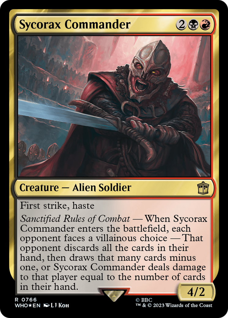 Sycorax Commander - Surge Foil [WHO-766]