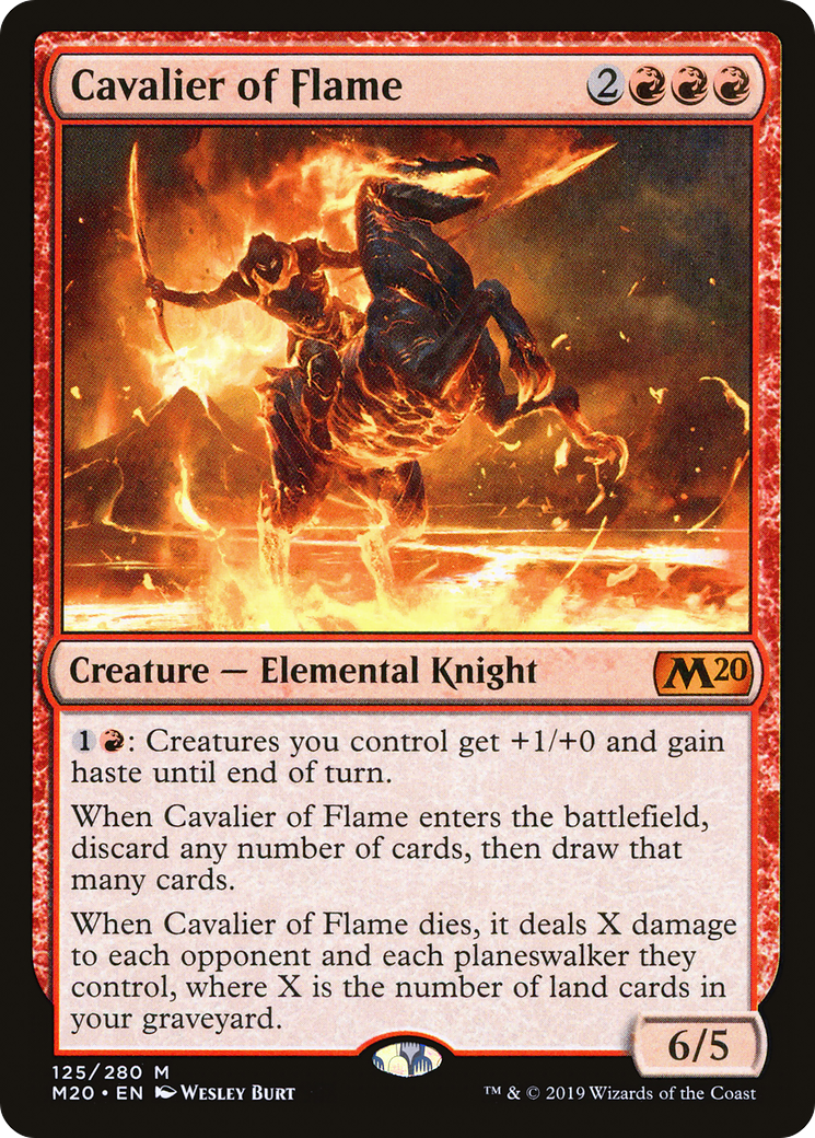 Cavalier of Flame [M20-125]