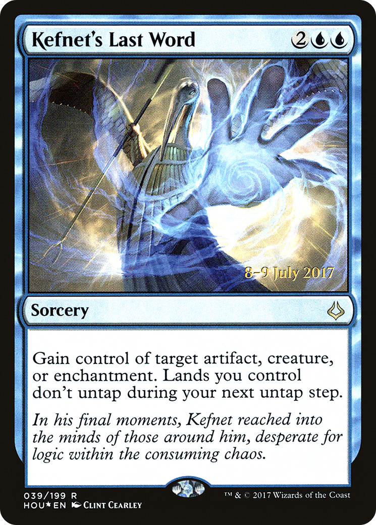 Kefnet's Last Word - Prerelease Promo [PHOU-39s]