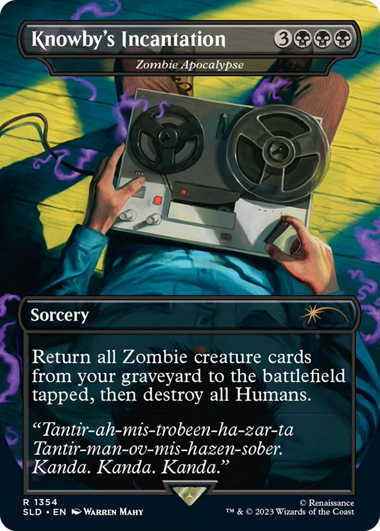 Zombie Apocalypse - Borderless - Full Art [SLD-1354]