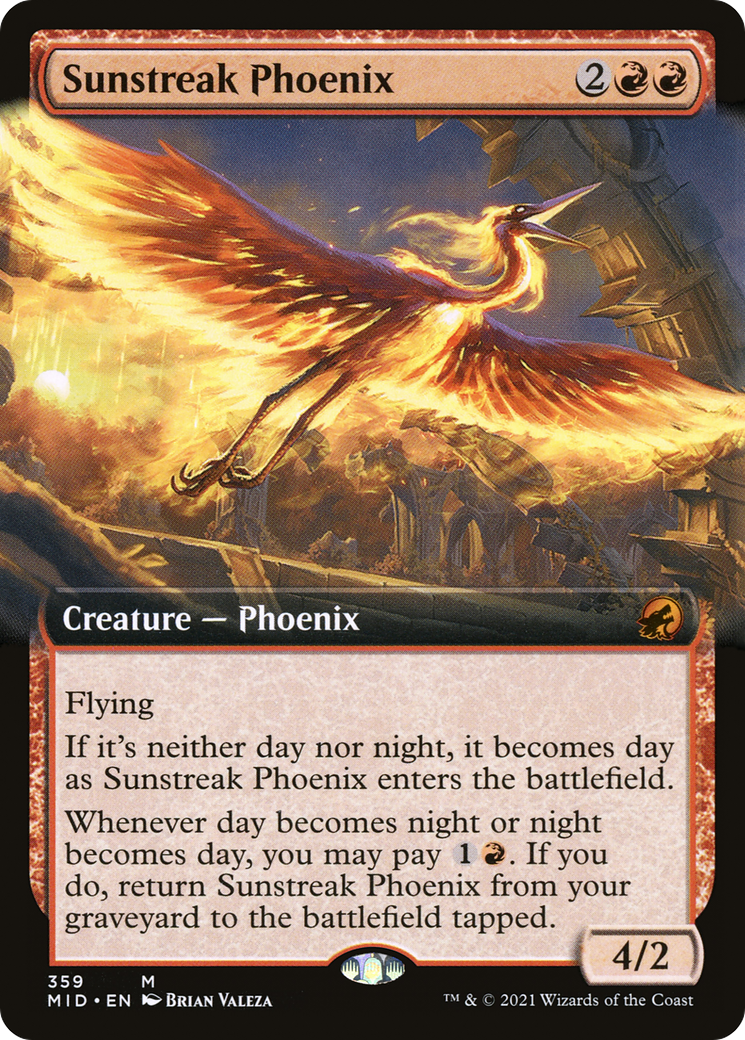 Sunstreak Phoenix - Extended Art [MID-359]