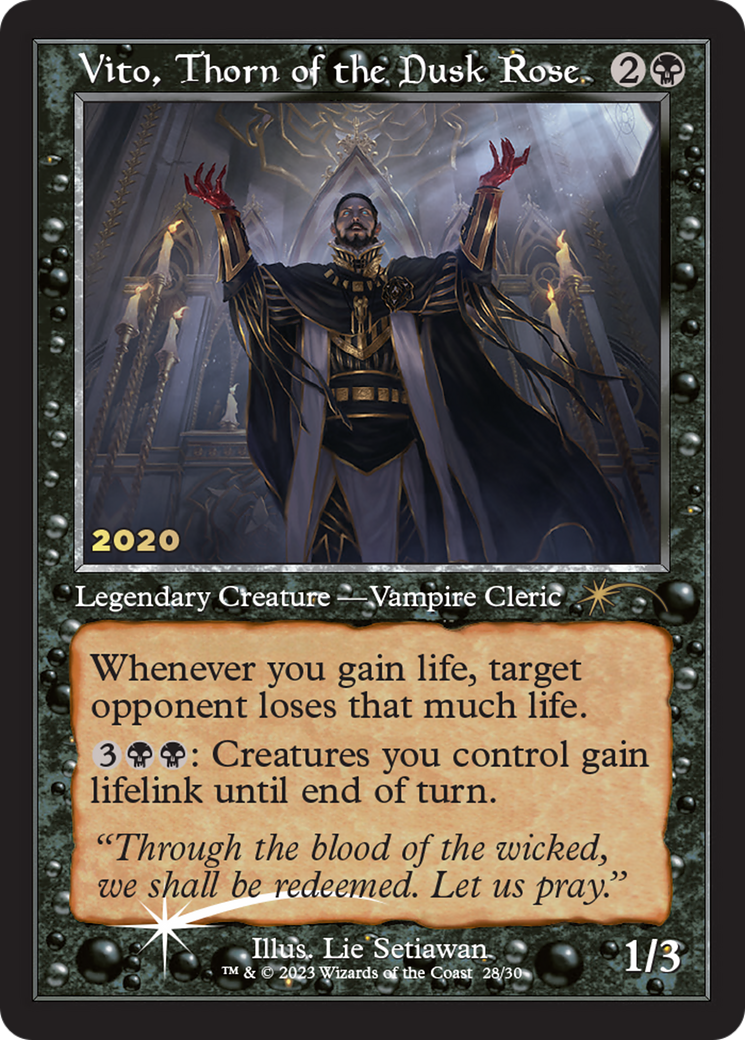 Vito, Thorn of the Dusk Rose - Promo [P30A-28]