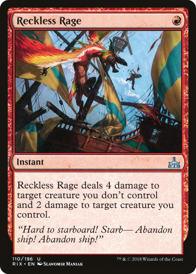 Reckless Rage [RIX-110]