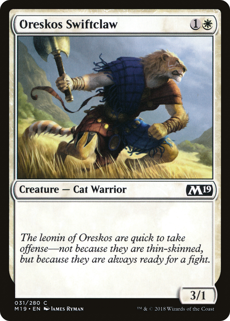 Oreskos Swiftclaw [M19-31]