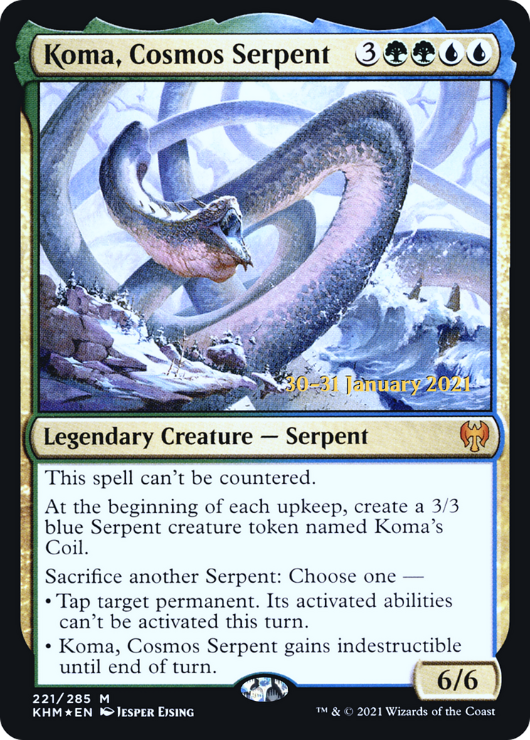 Koma, Cosmos Serpent - Prerelease Promo [PKHM-221s]