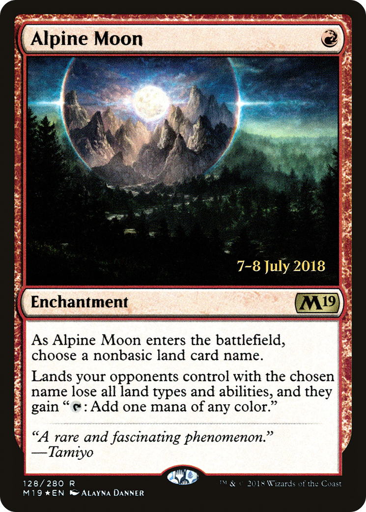 Alpine Moon - Prerelease Promo [PM19-128s]