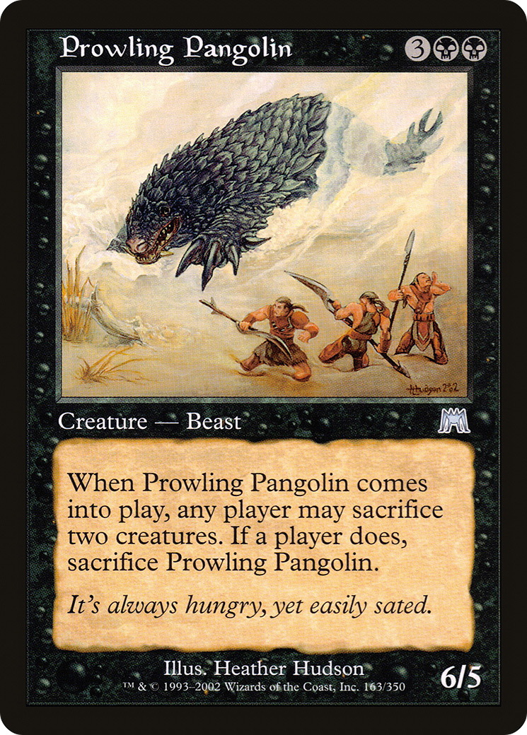 Pangolin à l'affût [ONS-163]