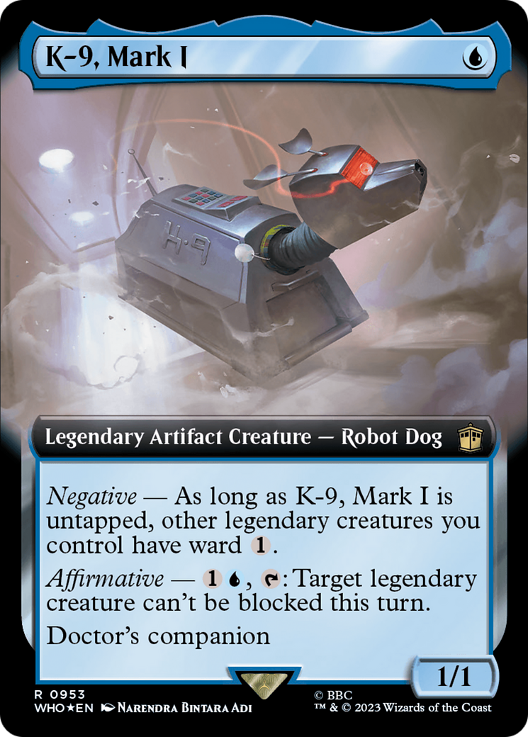 K-9, Mark I - Extended Art - Surge Foil [WHO-953]