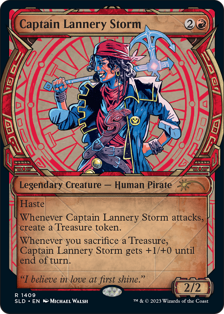 Captain Lannery Storm - Showcase [SLD-1409]