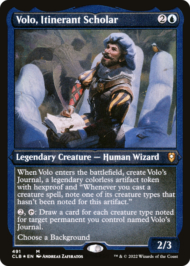 Volo, Itinerant Scholar [CLB-491]