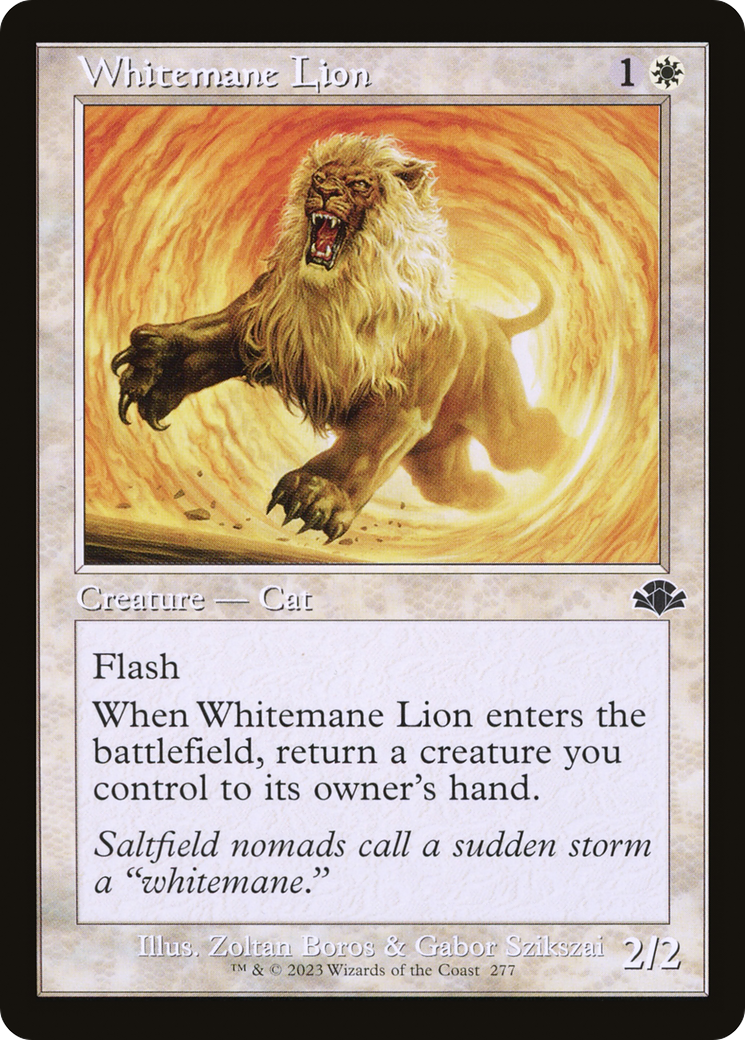 Whitemane Lion [DMR-277]