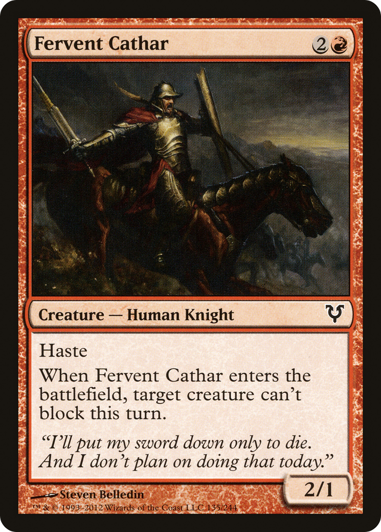 Fervent Cathar [AVR-135]