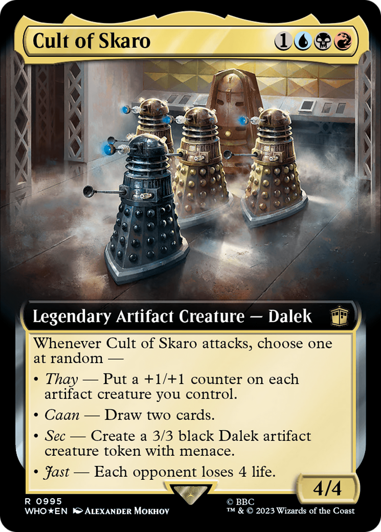 Cult of Skaro - Extended Art - Surge Foil [WHO-995]