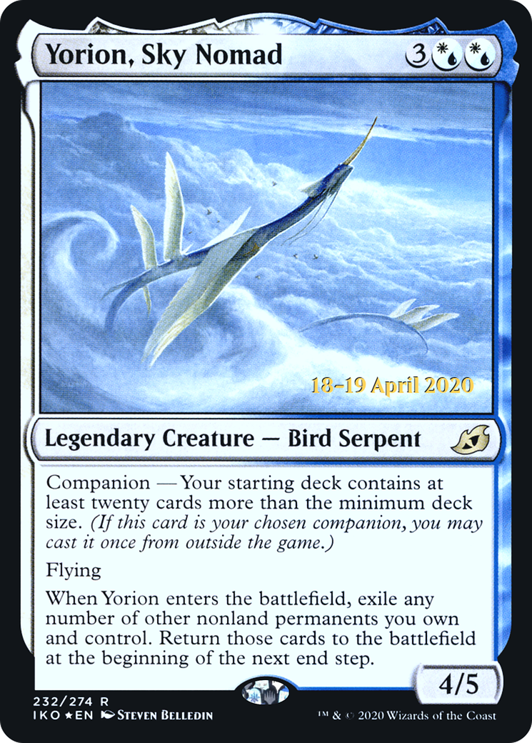 Yorion, Sky Nomad - Prerelease Promo [PIKO-232s]