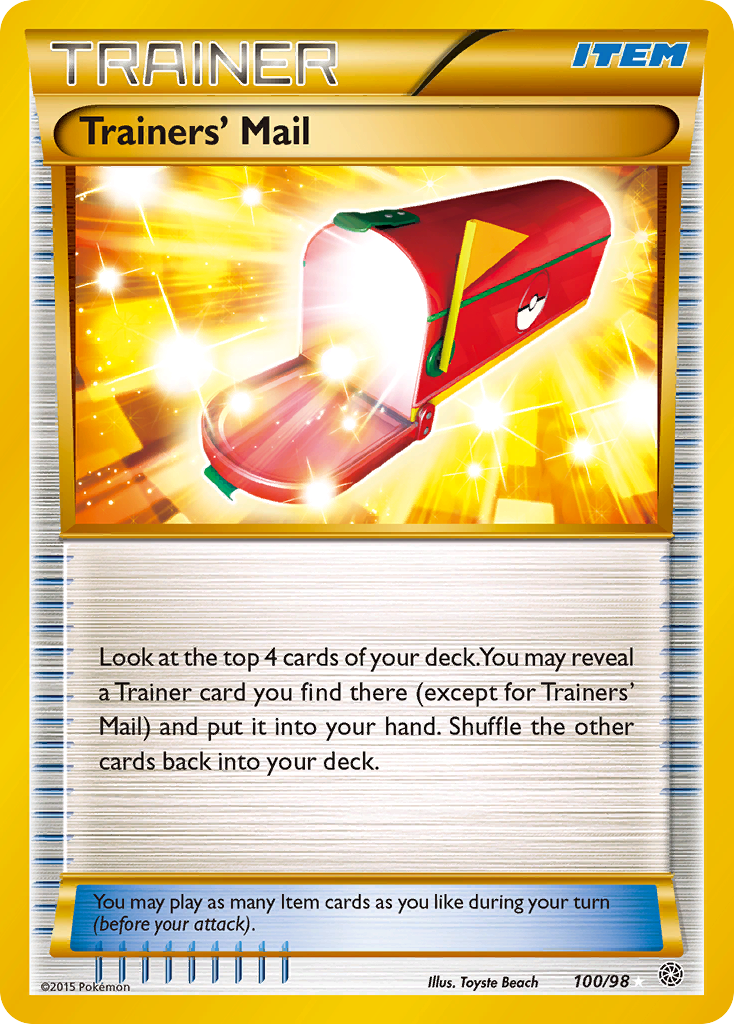 Trainers' Mail [XY7-100]