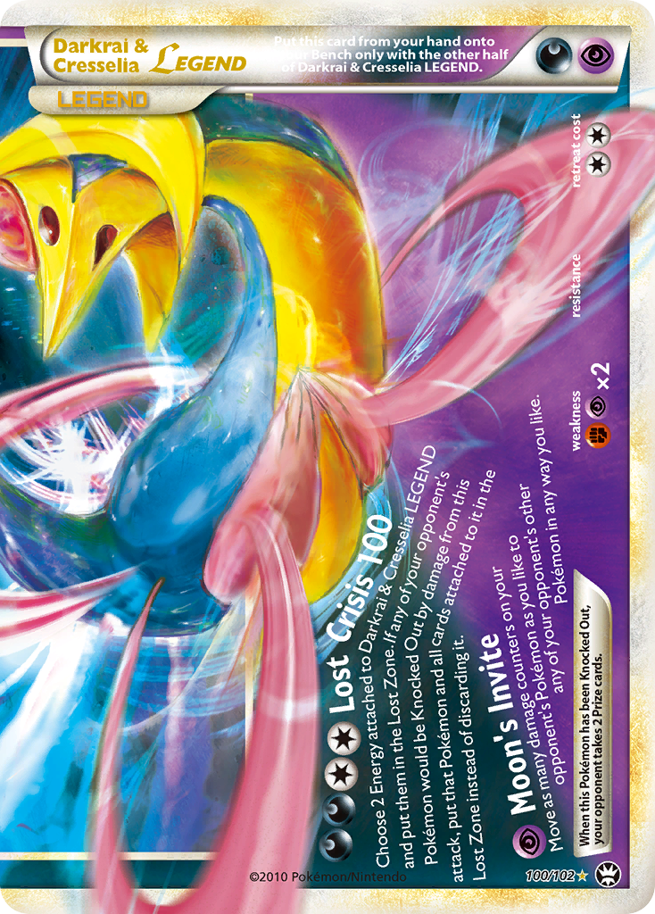 Darkrai & Cresselia LEGEND [HGSS4-100]