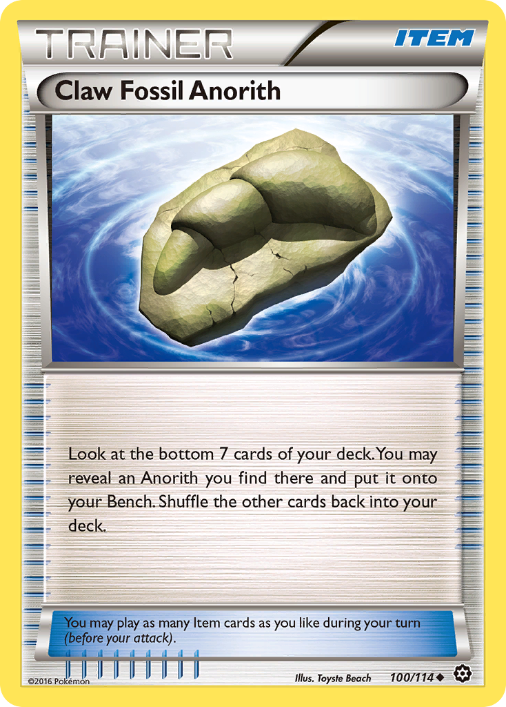 Claw Fossil Anorith [XY11-100]