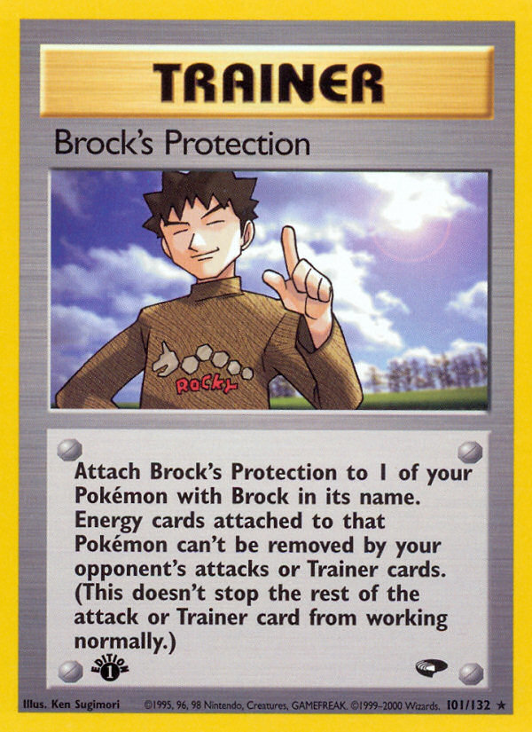 Brock's Protection [GYM2-101]