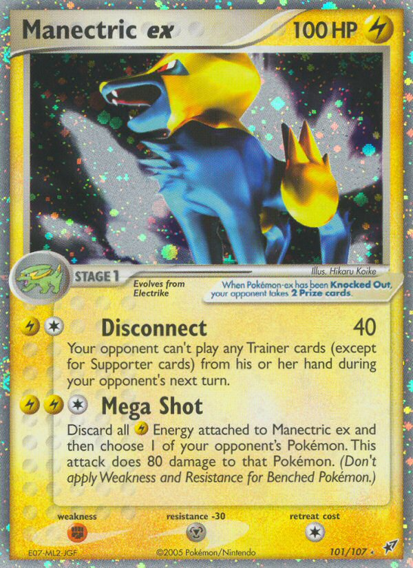 Manectric ex [EX8-101]