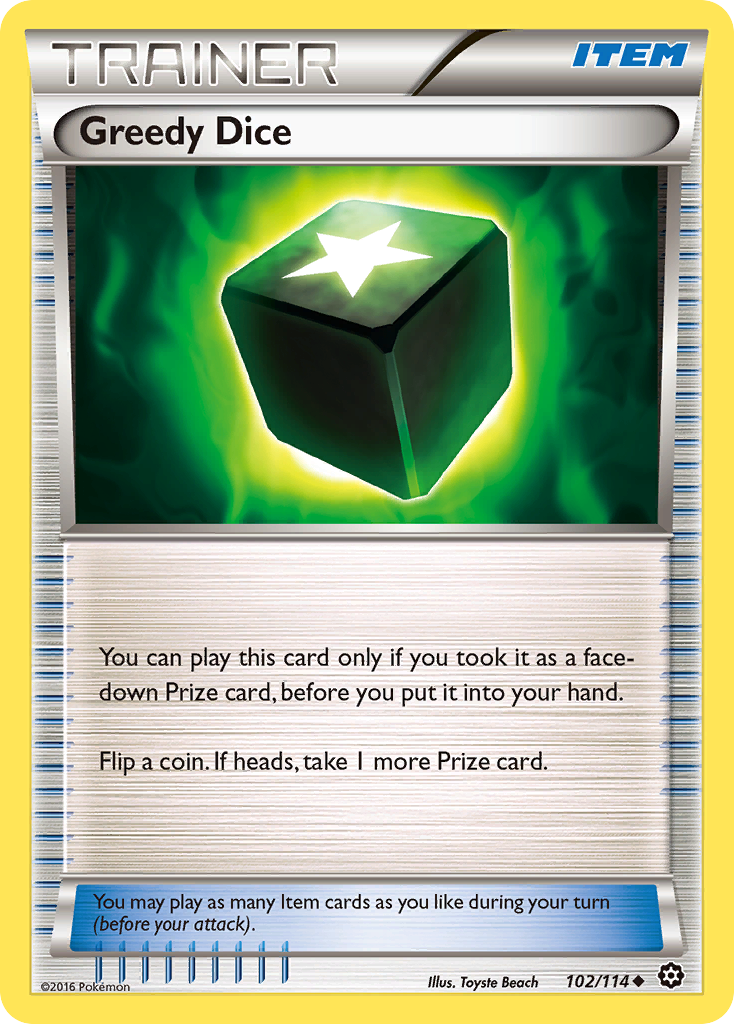 Greedy Dice [XY11-102]