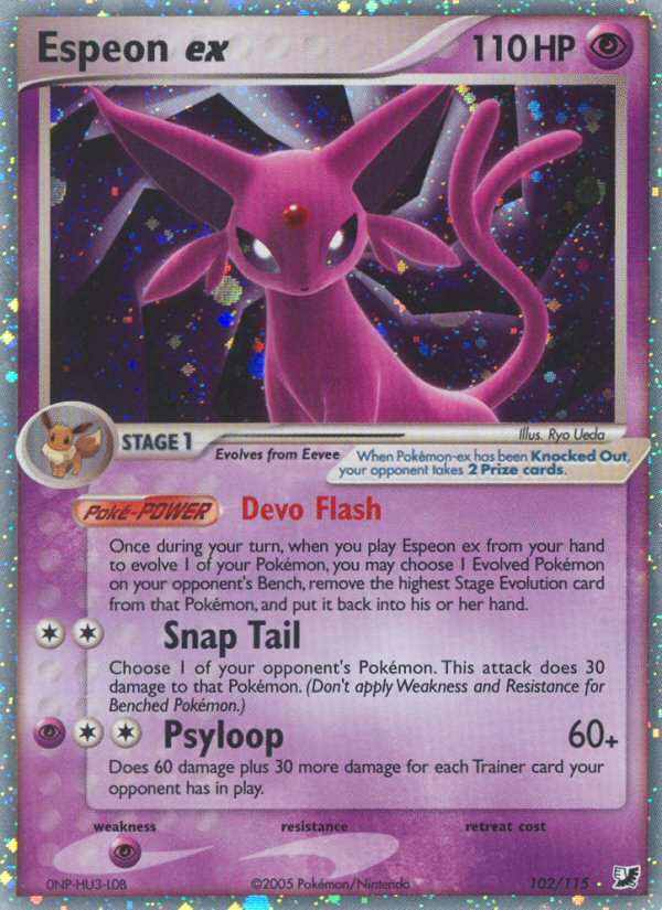 Espeon ex [EX10-102]