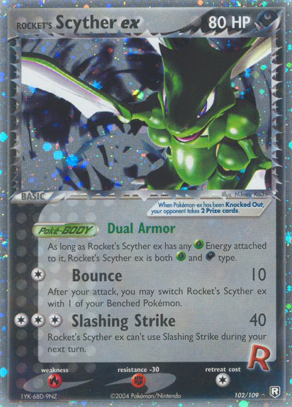 Rocket's Scyther ex [EX7-102]