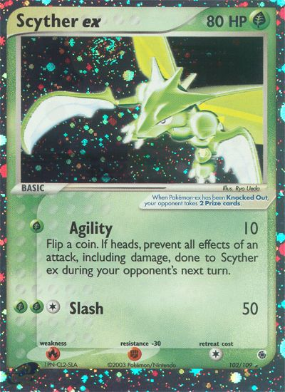 Scyther ex [EX1-102]