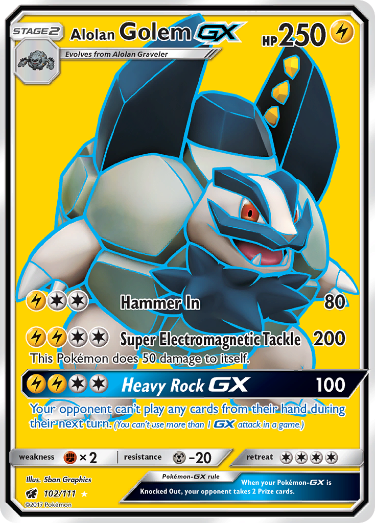 Alolan Golem-GX [SM4-102]