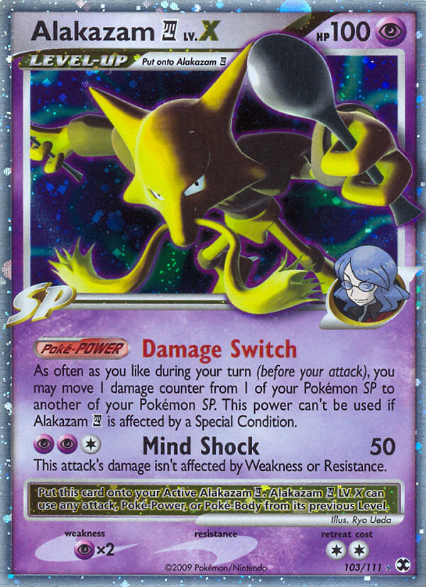 Alakazam E4 LV.X [PL2-103]