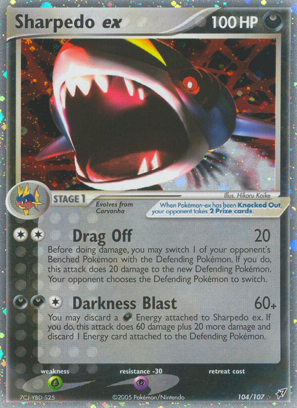 Sharpedo ex [EX8-104]