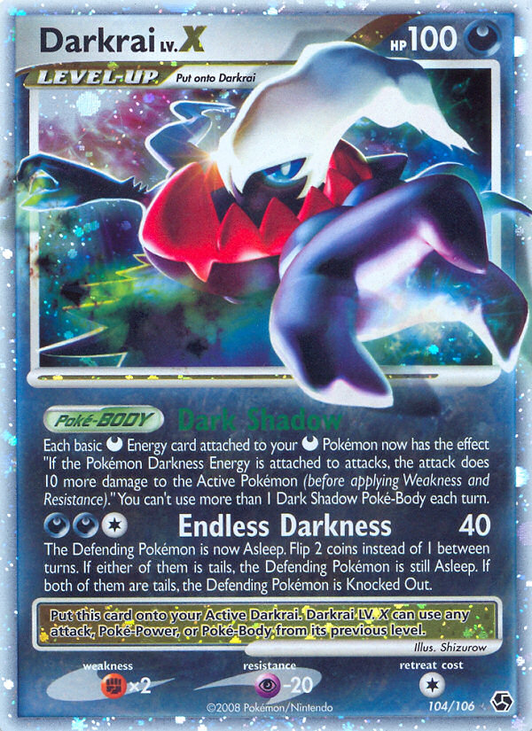 Darkrai LV.X [DP4-104]