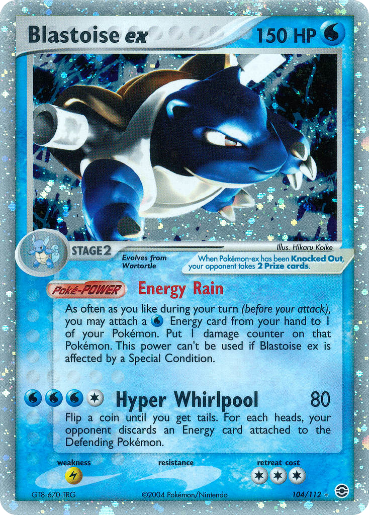 Blastoise ex [EX6-104]