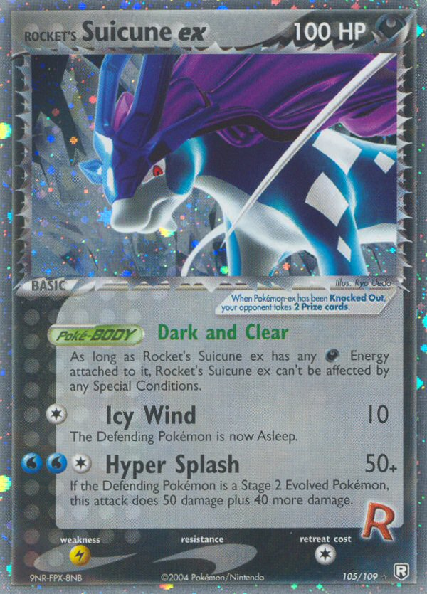 Rocket's Suicune ex [EX7-105]