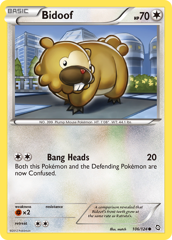 Bidoof [BW6-106]