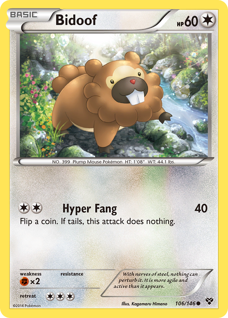 Bidoof [XY1-106]