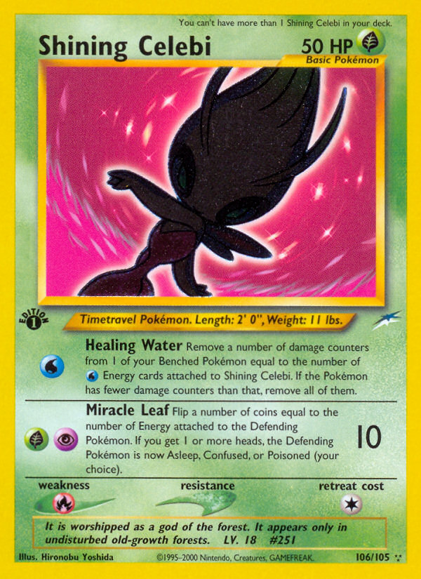 Shining Celebi [NEO4-106]