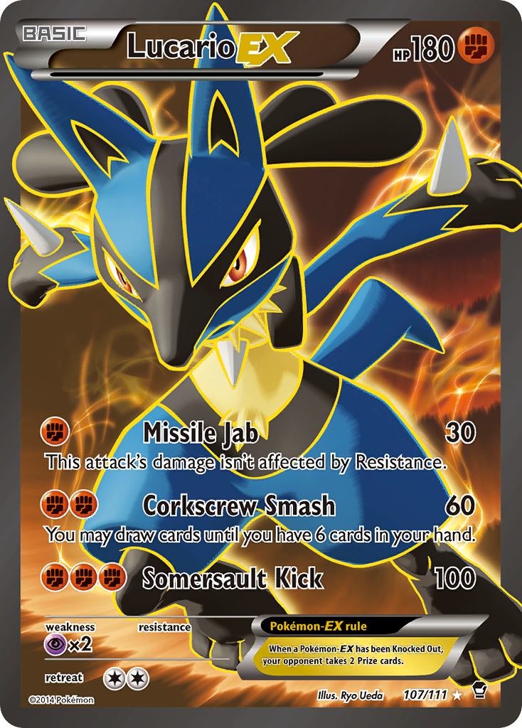 Lucario-EX [XY3-107]