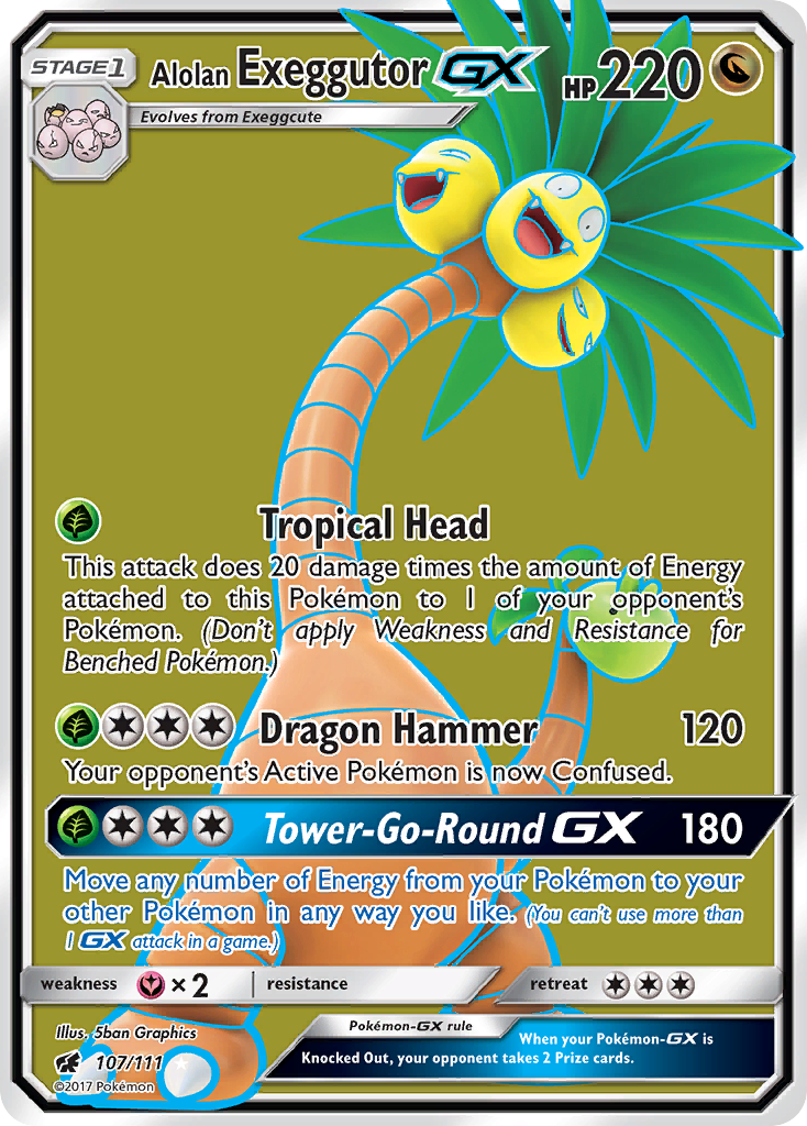 Alolan Exeggutor-GX [SM4-107]